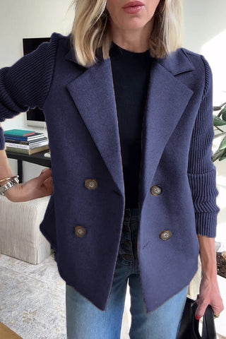 Soft Knit Blazer Coat