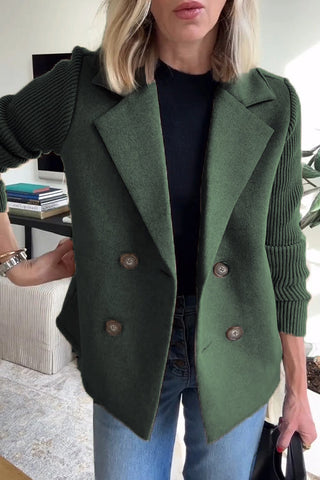 Soft Knit Blazer Coat