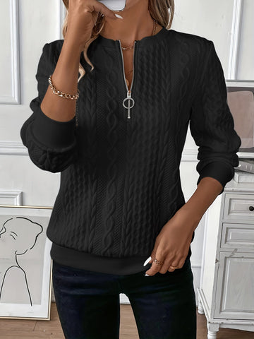 The Amy Half-Zip Jumper