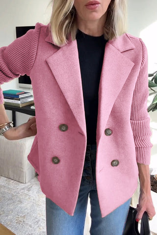 Soft Knit Blazer Coat