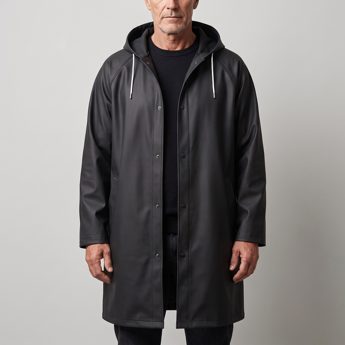 The Velrenne™ DryGuard Long Hooded Raincoat
