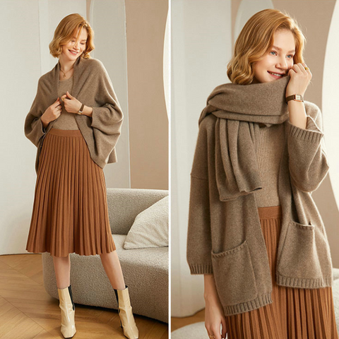 The Alpina Wrap Shawl