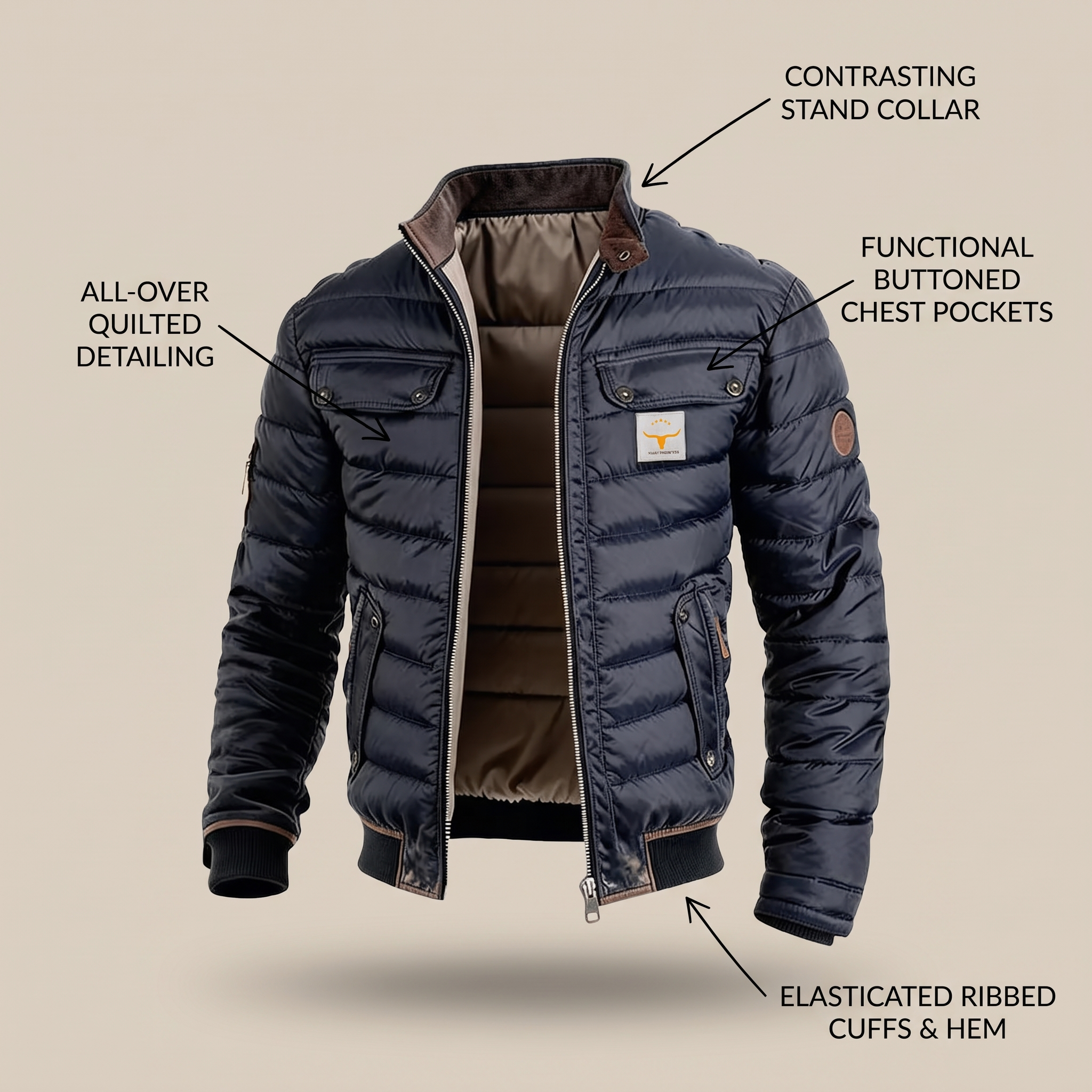 The Velrenne™ Remy Quilted Jacket
