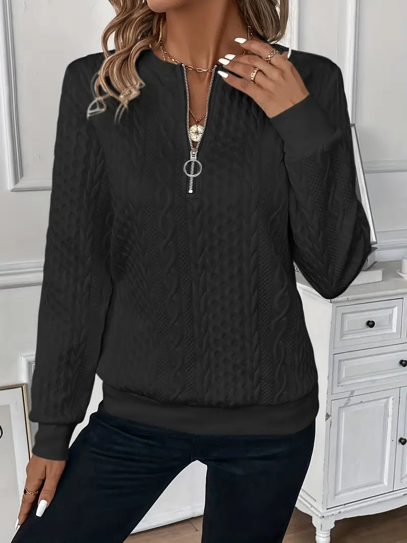 The Amy Half-Zip Jumper