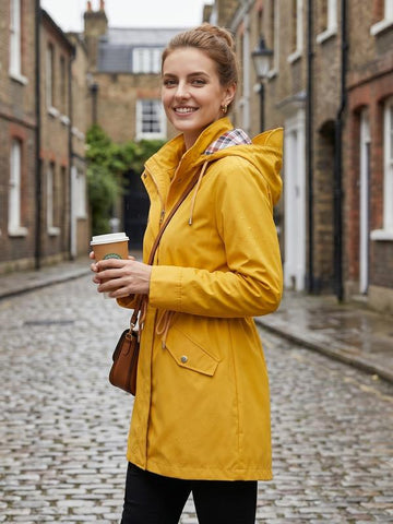 Women's Lightweight Waterproof Rain Jacket