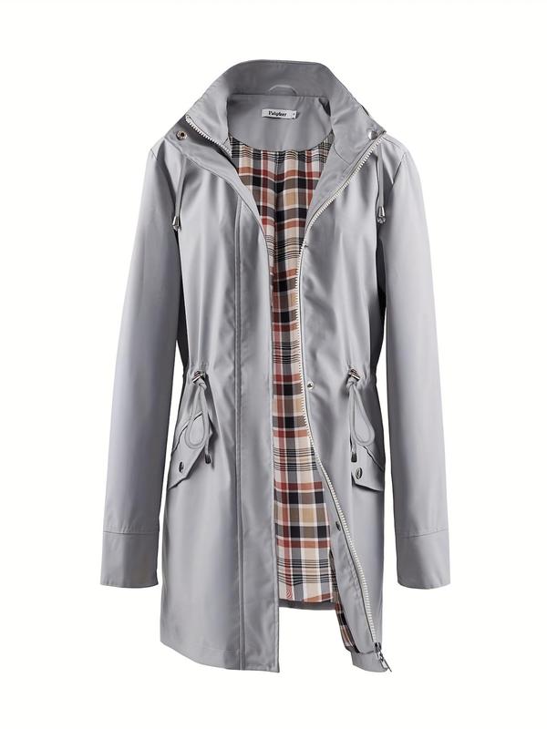 Women's Lightweight Waterproof Rain Jacket
