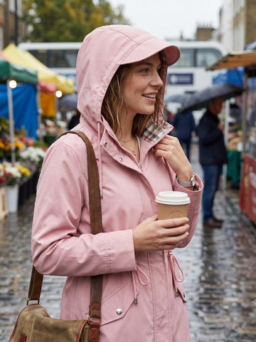 Women's Lightweight Waterproof Rain Jacket
