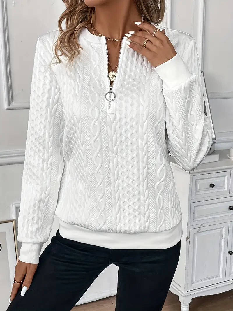 The Amy Half-Zip Jumper