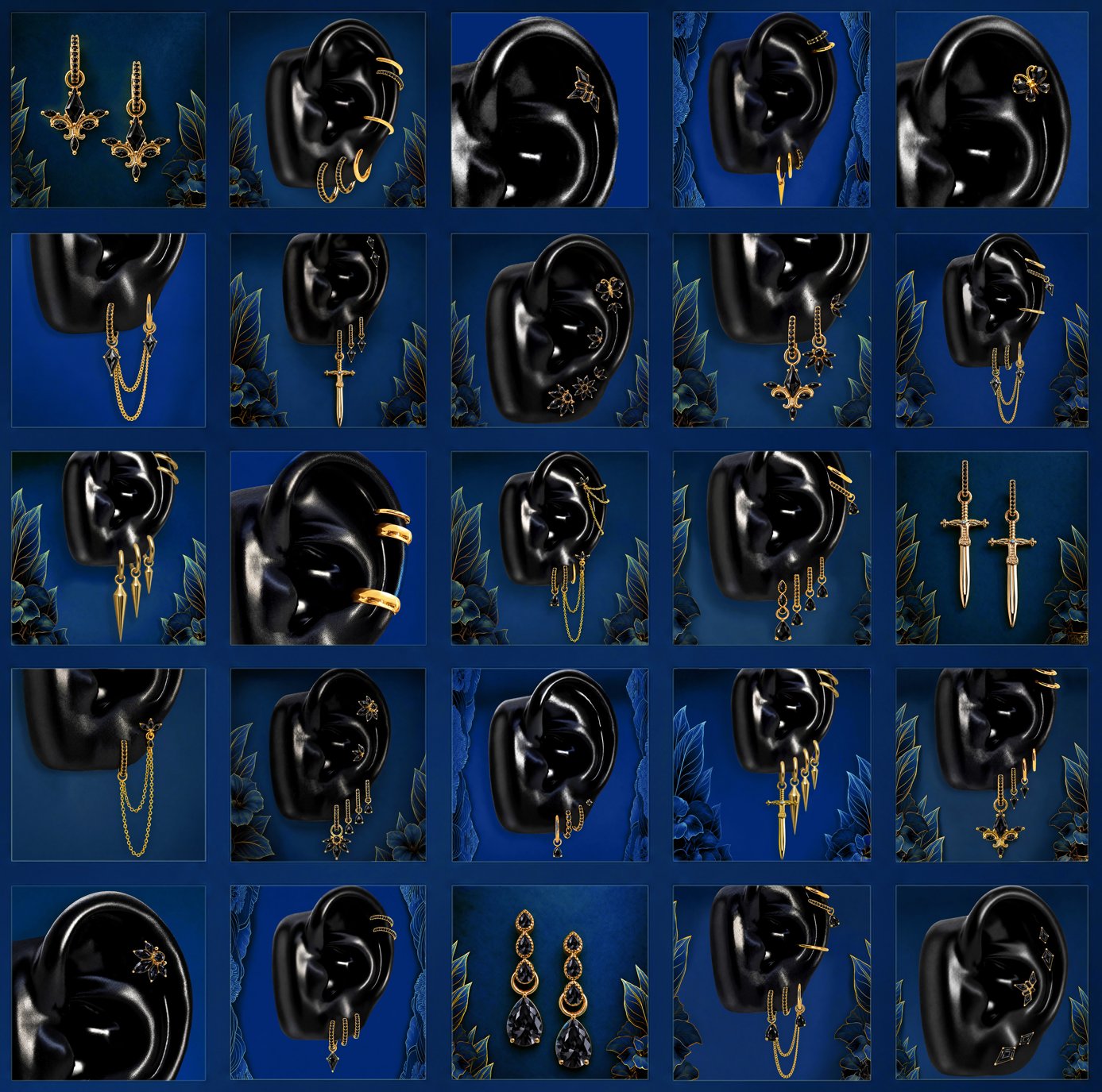 Velrenne 25-day earring advent calendar
