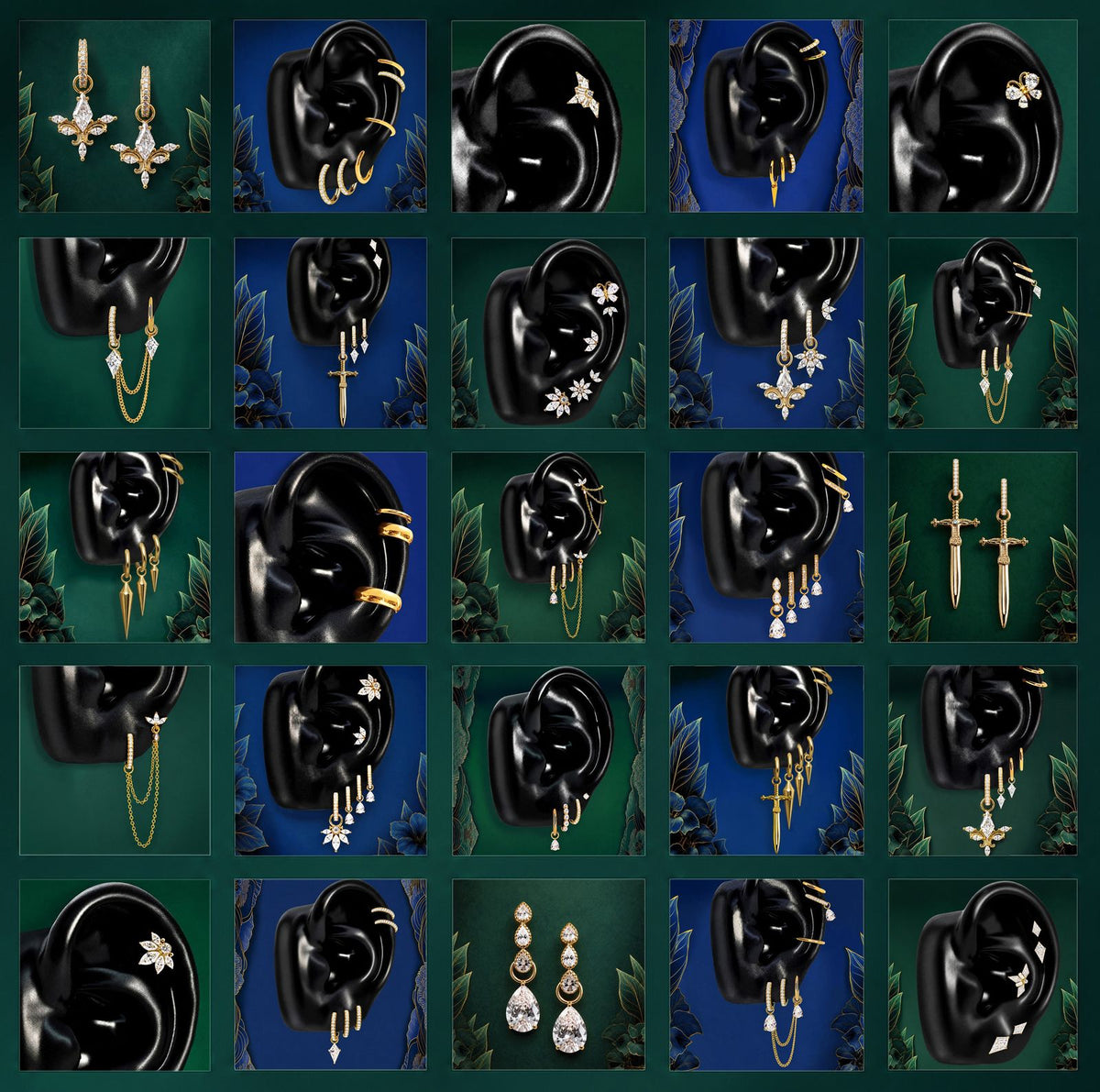 Velrenne 25-day earring advent calendar