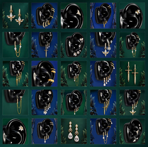 Velrenne 25-day earring advent calendar