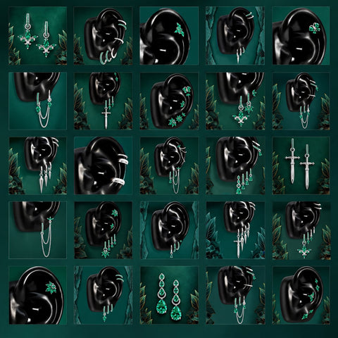 Velrenne 25-day earring advent calendar