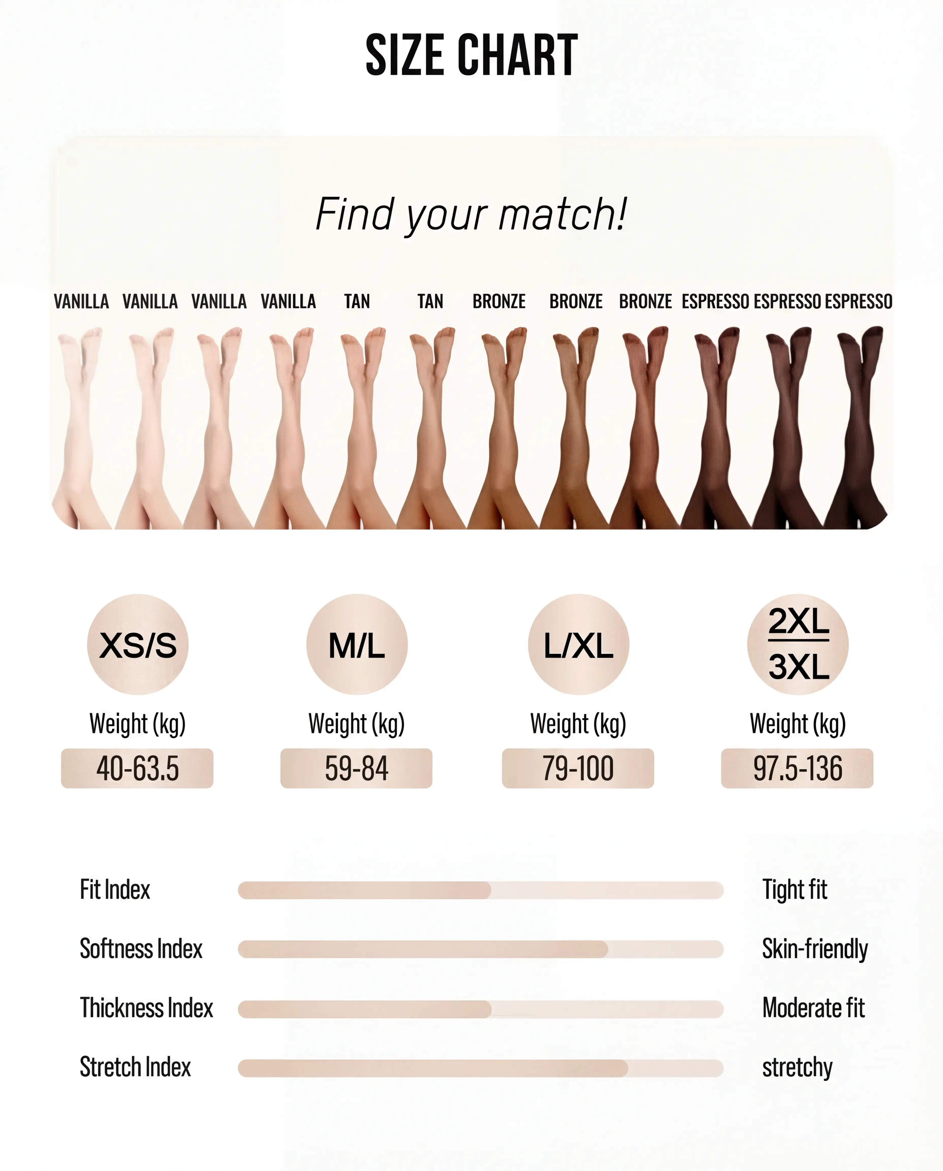 Velrenne fleece-lined thermal tights