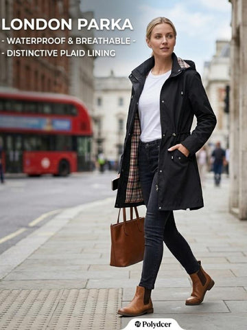 Women's Lightweight Waterproof Rain Jacket
