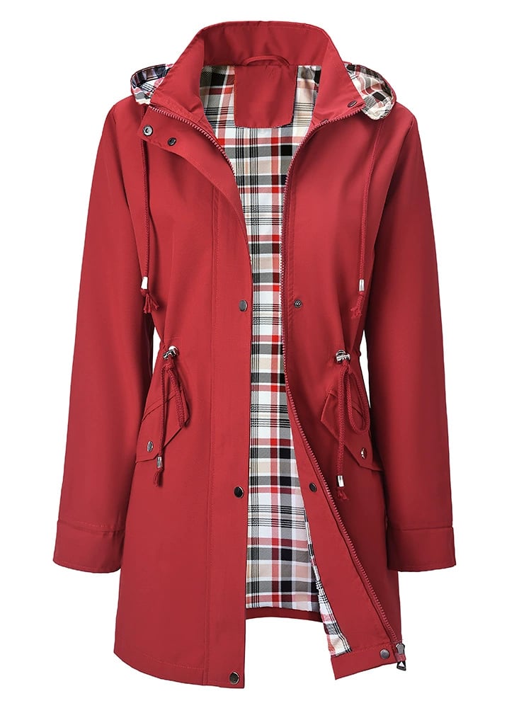 Women's Lightweight Waterproof Rain Jacket