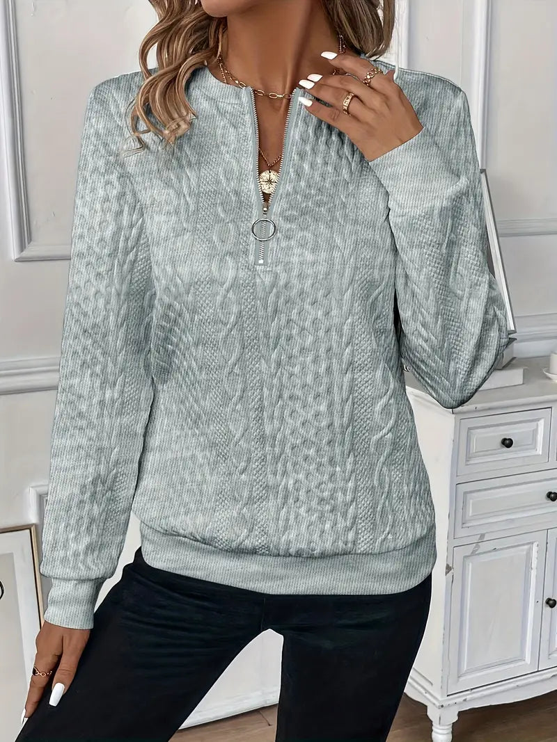 The Amy Half-Zip Jumper