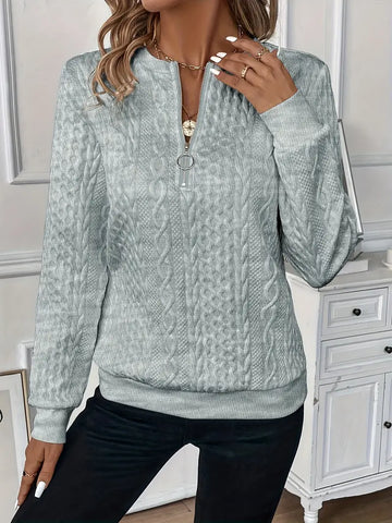 The Amy Half-Zip Jumper
