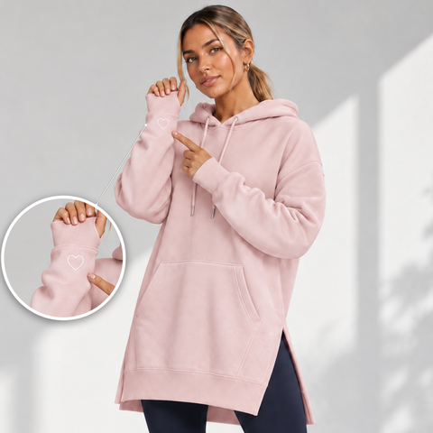 Velrenne oversized hoodie dress
