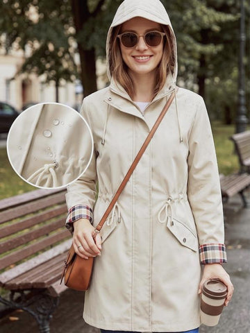 Women's Lightweight Waterproof Rain Jacket