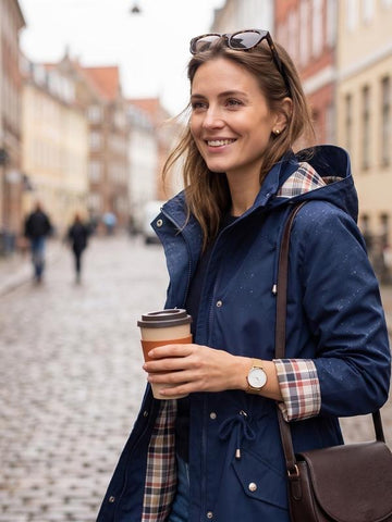 Women's Lightweight Waterproof Rain Jacket
