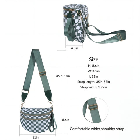Velrenne roomy crossbody bag