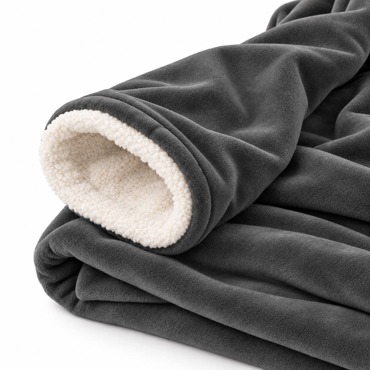 Velrenne heated wearable blanket with sleeves and foot pocket