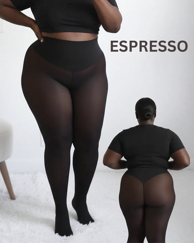 Velrenne fleece-lined thermal tights